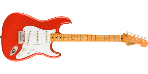 Classic Vibe '50s Stratocaster with Maple Neck/Fingerboard - Fiesta Red