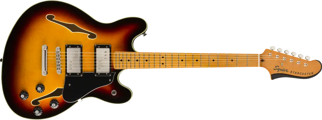 Classic Vibe Starcaster with Maple Neck/Fingerboard - 3-Color Sunburst
