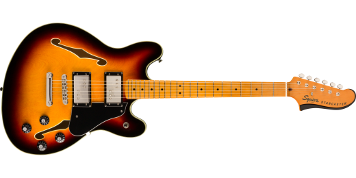 Squier - Classic Vibe Starcaster with Maple Neck/Fingerboard - 3-Color Sunburst