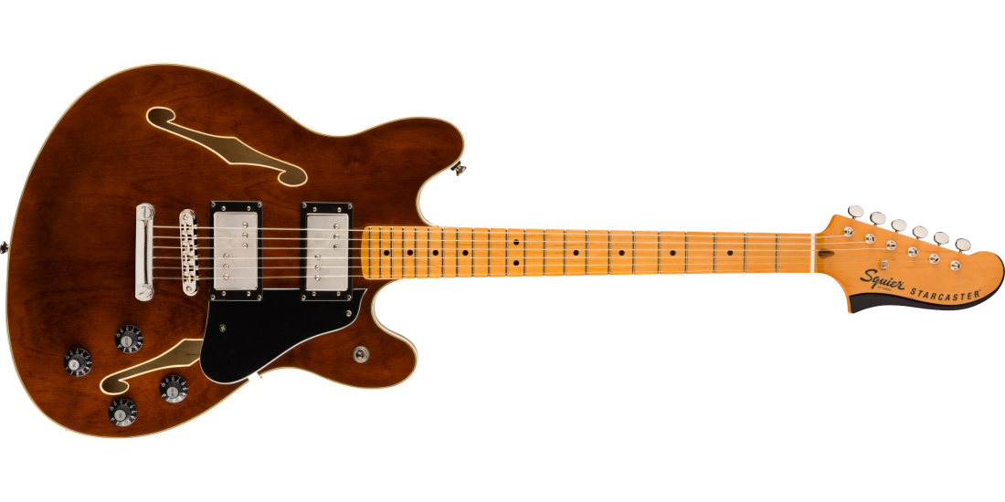 Classic Vibe Starcaster with Maple Neck/Fingerboard - Walnut