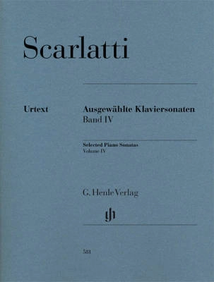 G. Henle Verlag - Selected Piano Sonatas, Volume IV - Scarlatti/Cox/Koenen - Piano - Book