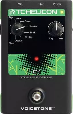 TC-Helicon - VoiceTone D1 Doubling And Detune Pedal