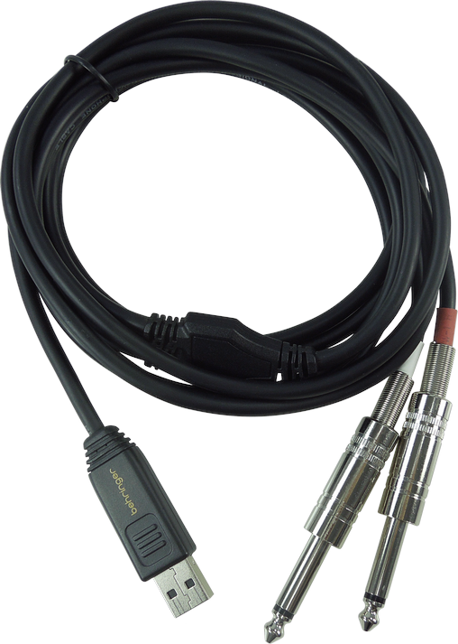 Stereo 1/4\'\' Line In to USB Interface Cable