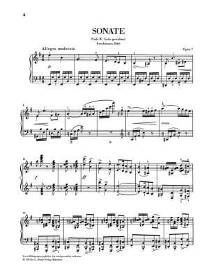 Piano Sonata e minor op. 7 - Grieg /Heinemann /Steen-Nokleberg - Piano - Sheet Music
