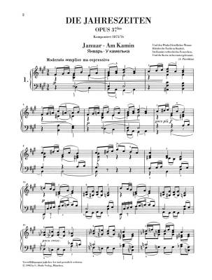 The Seasons op. 37bis - Tchaikovsky /Korabelnikova, Vajdman /Schilde - Piano - Book