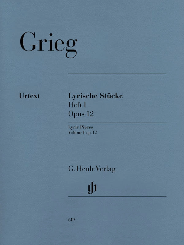 Lyric Pieces Volume I, op. 12 - Grieg /Heinemann /Einar Steen-Nokleberg - Piano - Book