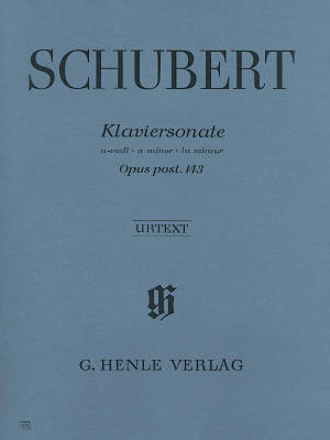 G. Henle Verlag - Piano Sonata a minor op. post. 143 D 784 - Schubert/Mies/Theopold - Piano - Sheet Music
