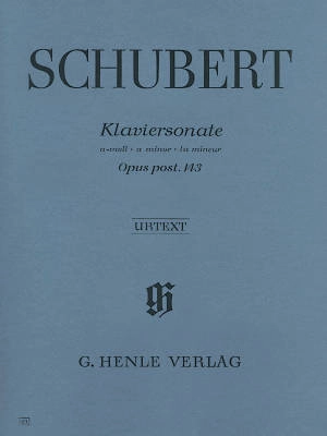 G. Henle Verlag - Piano Sonata a minor op. post. 143 D 784 - Schubert/Mies/Theopold - Piano - Sheet Music