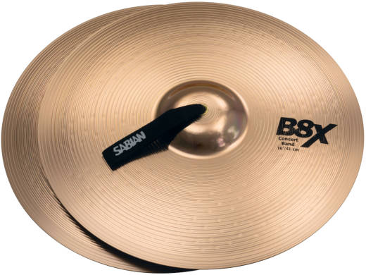 B8X 16\'\' Band Cymbals (Pair)