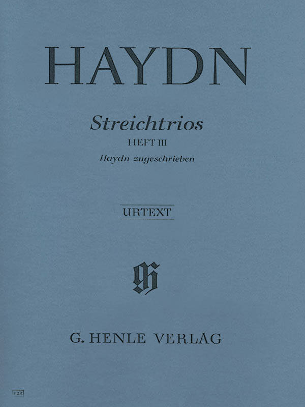 String Trios, Volume III (attributed to Haydn) - Haydn/MacIntyre/Brook - 2 Violins/Cello - Parts Set