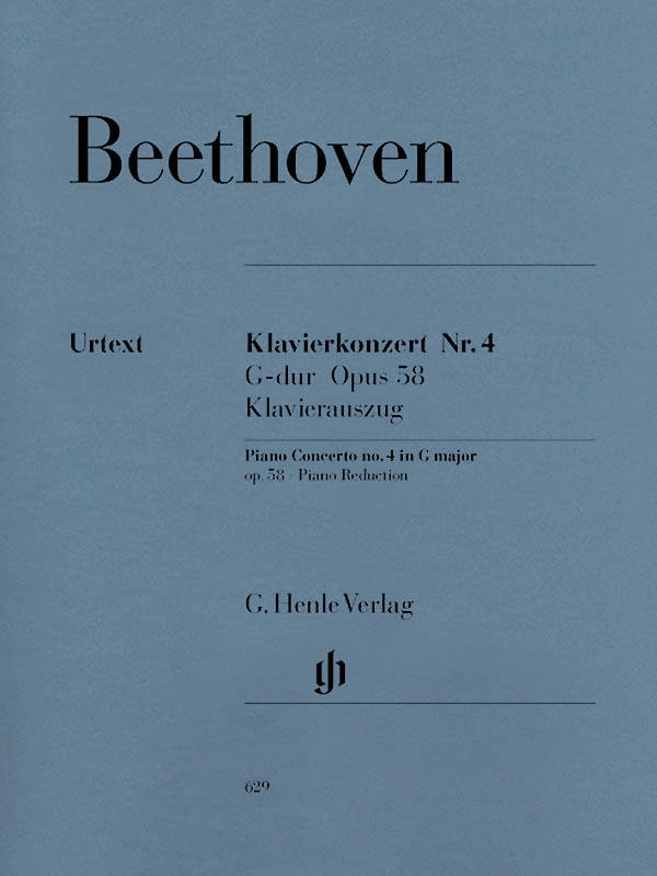 Piano Concerto no. 4 G major op. 58 - Beethoven/Kuthen/Kann - Piano/Piano Reduction (2 Pianos, 4 Hands) - Book