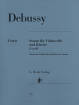 G. Henle Verlag - Sonata d minor - Debussy/Heinemann/Ginzel - Cello/Piano - Sheet Music
