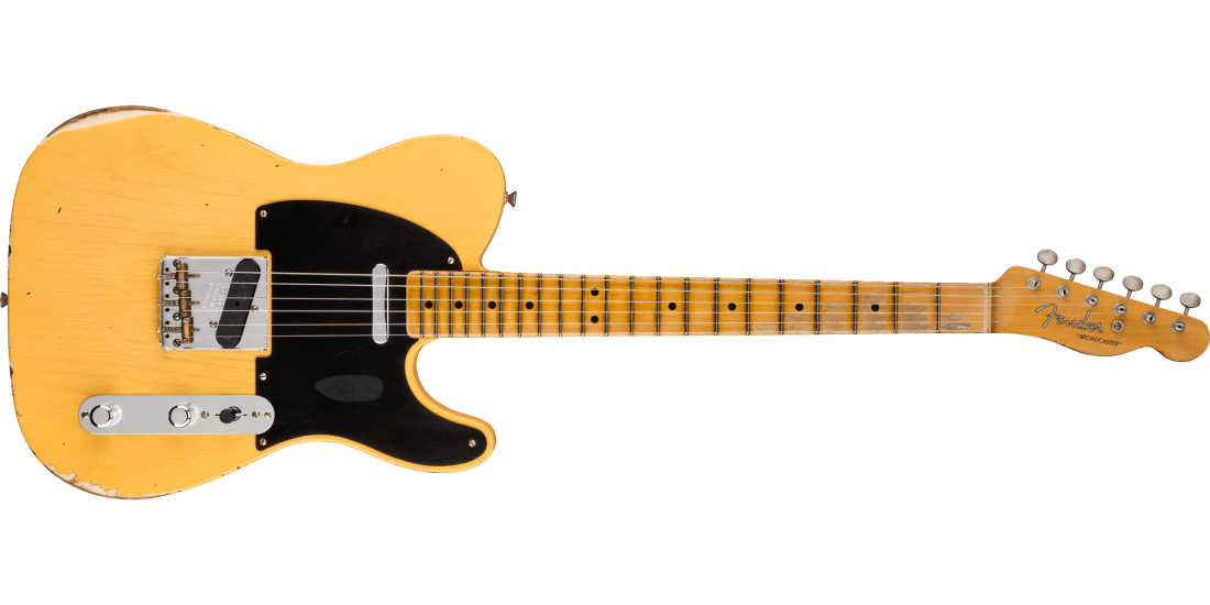 Limited Edition 70th Anniversary Broadcaster Relic - Aged Nocaster Blonde