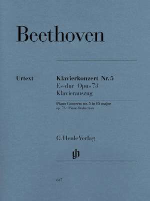 G. Henle Verlag - Piano Concerto no. 5 E flat major op. 73 - Beethoven/Kuthen/Kann - Piano/Piano Reduction (2 Pianos, 4 Hands) - Book