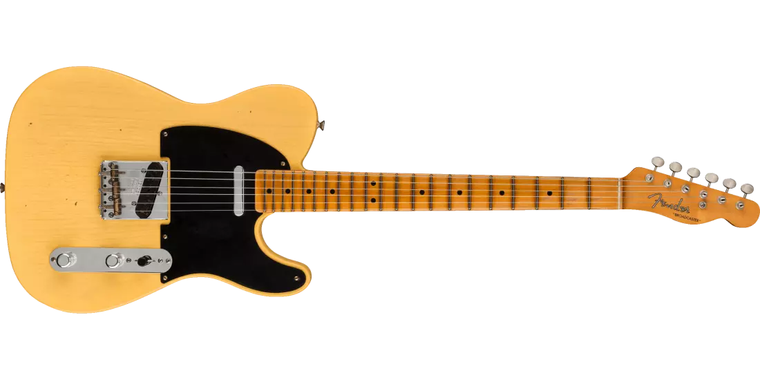 Limited Edition 70th Anniversary Broadcaster Journeyman Relic - Nocaster Blonde