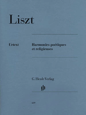 G. Henle Verlag - Harmonies poetiques et religieuses - Liszt/Heinemann/Schilde - Piano - Book