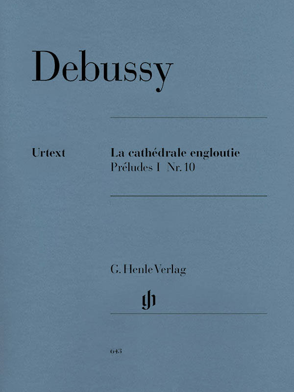 La Cathedrale engloutie - Debussy /Heinemann /Theopold - Piano - Sheet Music