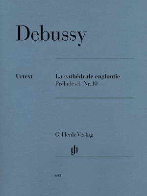 G. Henle Verlag - La Cathedrale engloutie - Debussy /Heinemann /Theopold - Piano - Sheet Music