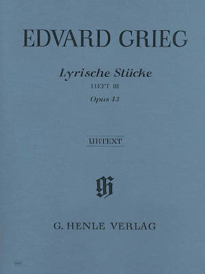 Lyric Pieces Volume III, op. 43 - Grieg /Heinemann /Steen-Nokleberg - Piano - Book