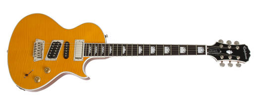 (値下げ) Epiphone Nighthawk Custom Rissue 付 Epiphone Nighthawk Custom Reissue - Translucent Amber | Long & McQuade