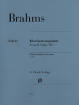 G. Henle Verlag - Clarinet Quintet b minor op. 115 - Brahms/Grassi - Clarinet/2 Violins/Viola/Cello - Parts Set