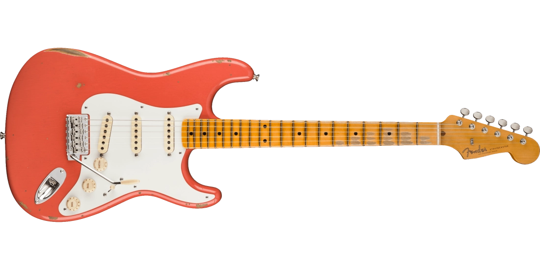1956 Stratocaster Relic - Faded Aged Tahitian Coral