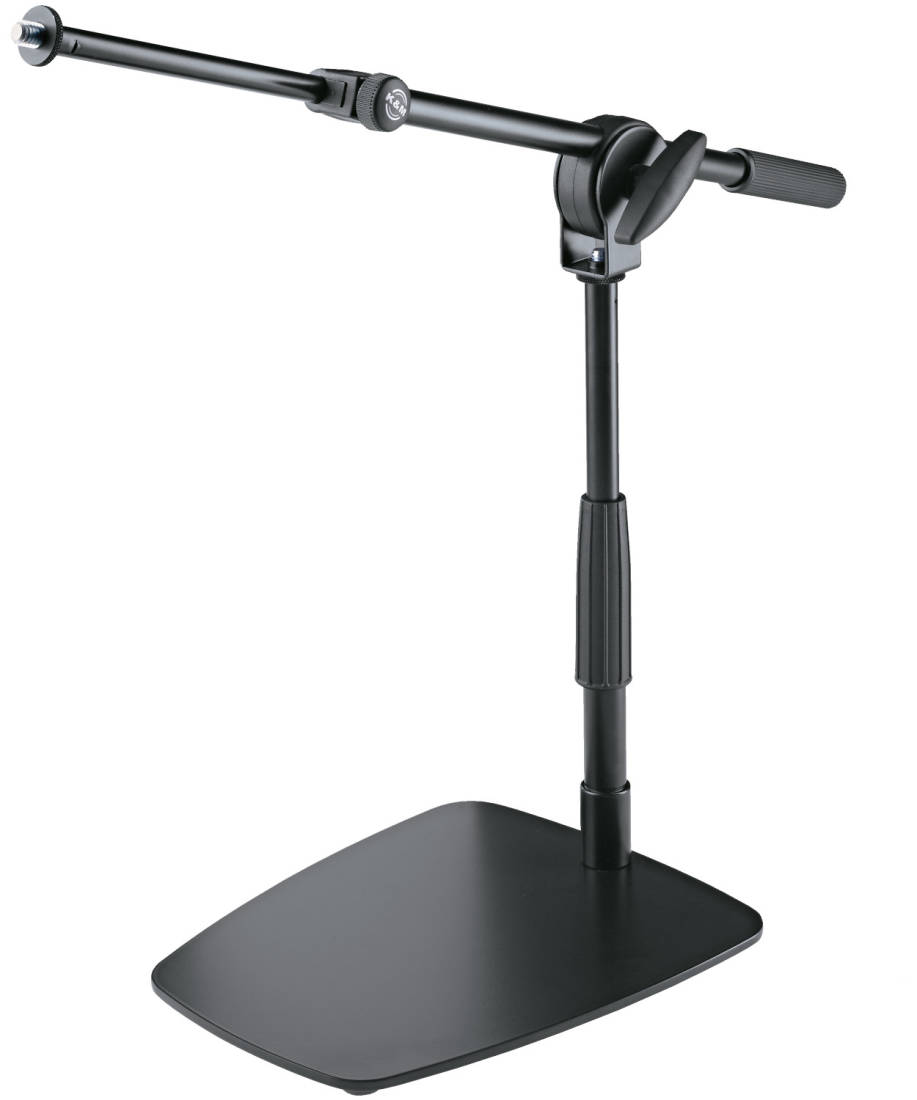 Flat Base Short Microphone Stand