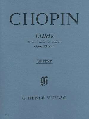 G. Henle Verlag - Etude E major op. 10 no. 3 - Chopin /Zimmermann /Keller - Piano - Sheet Music