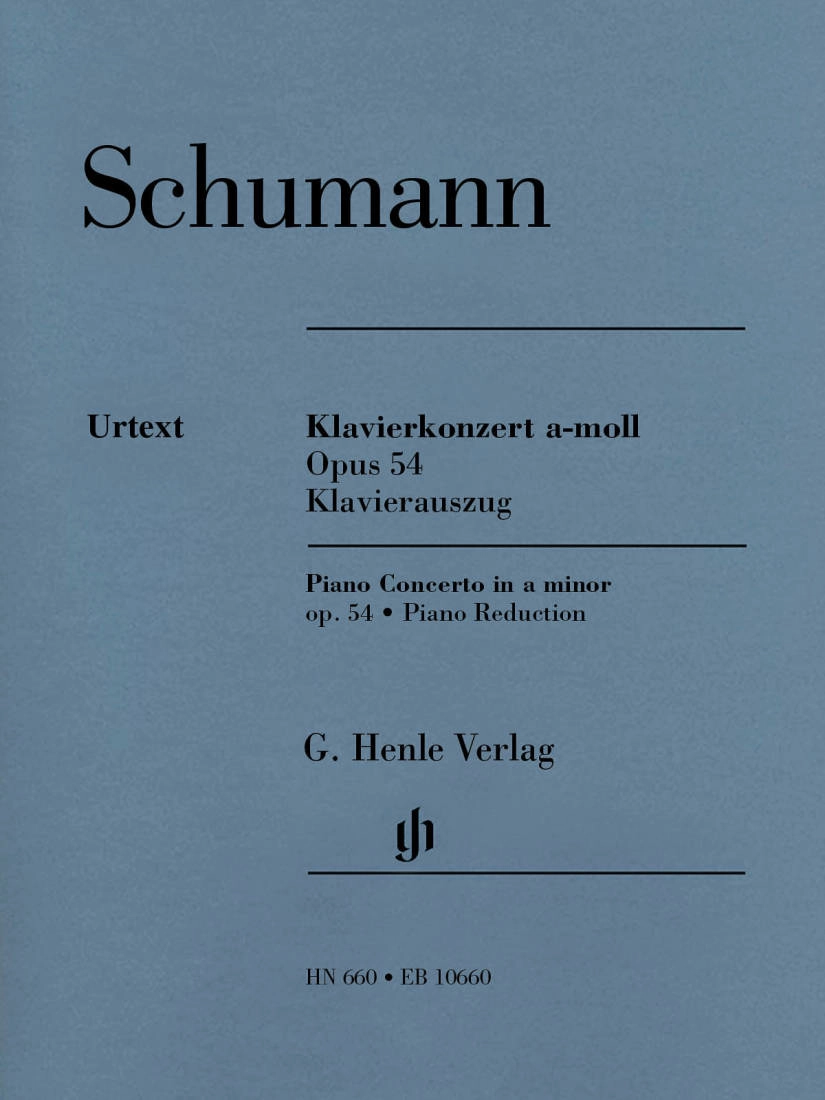 Piano Concerto a minor op. 54 - Schumann/Jost/Uchida - Piano/Piano Reduction (2 Pianos, 4 Hands) - Book