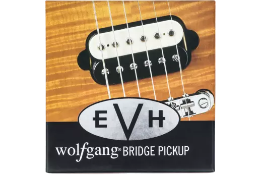 Wolfgang Bridge Humbucker Pickup - Black and White