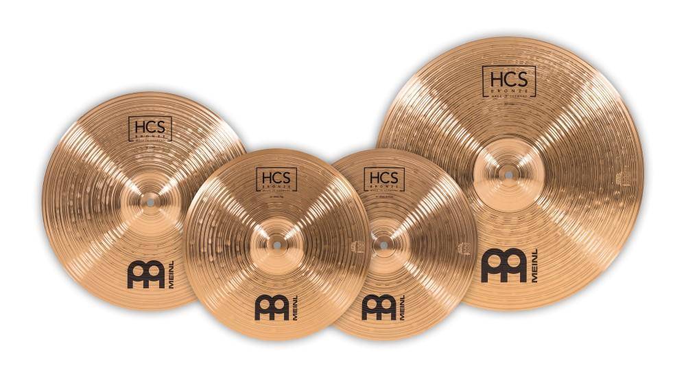 HCS Bronze Complete Cymbal Set (14 HH, 16 Cr, 20 R)