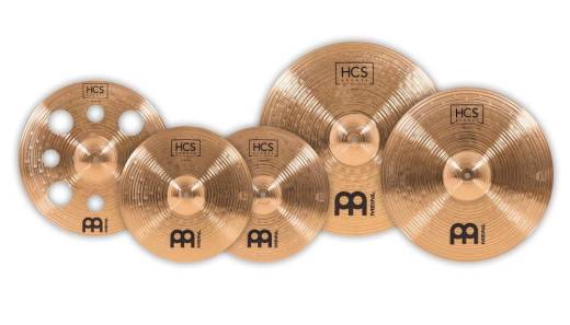 HCS Bronze Expanded Cymbal Set (14, 16, 18, 20)