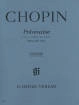 G. Henle Verlag - Polonaise A major op. 40 no. 1 (Militaire) - Chopin \/Zimmermann \/Theopold - Piano - Sheet Music