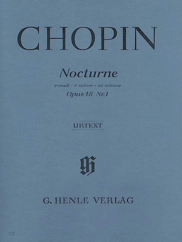 Nocturne c minor op. 48 no. 1 - Chopin /Zimmermann /Theopold - Piano - Sheet Music