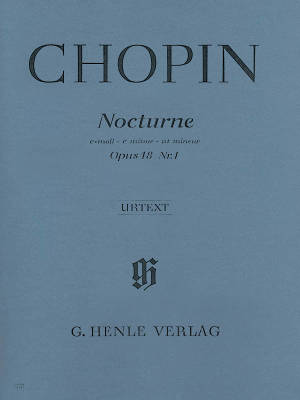G. Henle Verlag - Nocturne c minor op. 48 no. 1 - Chopin /Zimmermann /Theopold - Piano - Sheet Music