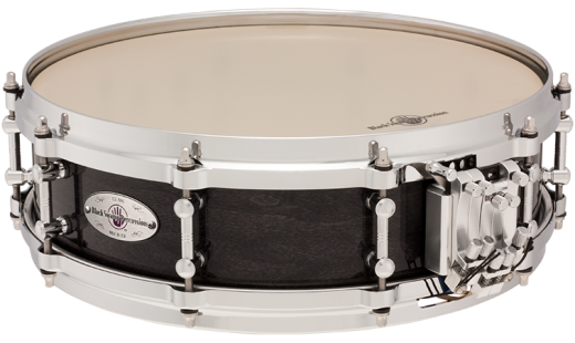 Mercury Series 4x14\'\' Snare Drum with Multisonic Strainer - 7-Ply Maple - Concert Black