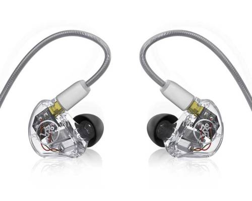 Mackie - MP-360 Triple Balanced Armature Professional In-Ear Monitors with Bluetooth Adapter