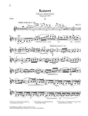 Violin Concerto D major op. 35 - Tchaikovsky/Guntner - Violin/Piano Reduction - Sheet Music