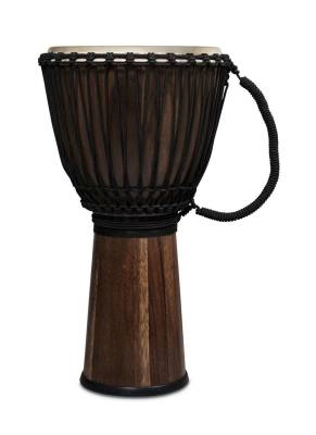 12 1/2-Inch Rope Tuned Djembe - Siam Walnut