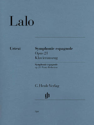 G. Henle Verlag - Symphonie espagnole d minor op. 21 - Lalo/Jost/Guntner - Violin/Piano Reduction - Sheet Music