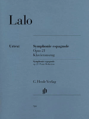 Symphonie espagnole d minor op. 21 - Lalo/Jost/Guntner - Violin/Piano Reduction - Sheet Music