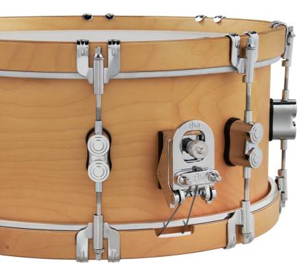 Concept Maple Classic Snare Drum 6.5x14\'\' - Natural with Natural Wood Hoops