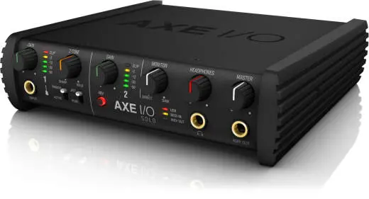 AXE I/O Solo 2x3 USB Audio/MIDI Interface with Guitar Tone Shaping