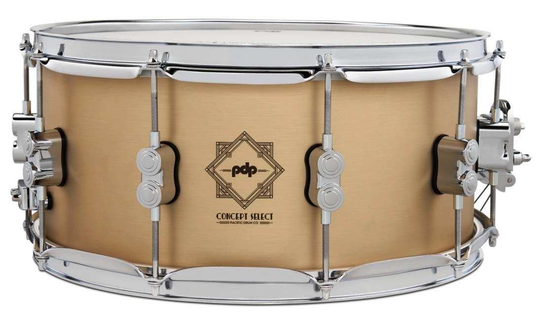 Concept Select 6.5x14\'\'  Snare - 3mm Bell Bronze with Chrome Hardware