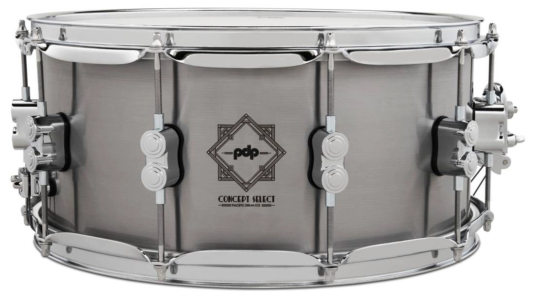 Concept Select 6.5x14\'\'  Snare - 3mm Steel with Chrome Hardware