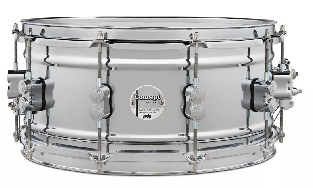 Concept 6.5x14\'\' Snare - Chrome Over Steel