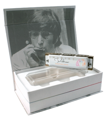 John Lennon Signature Harmonica