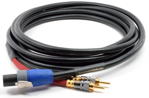 Benchmark Media - NL2 to Banana 2-Pole Speaker Cable - 25/7.6m