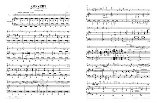 Violin Concerto no. 3 b minor op. 61 - Saint-Saens /Jost /Schliephake - Violin/Piano Reduction - Sheet Music