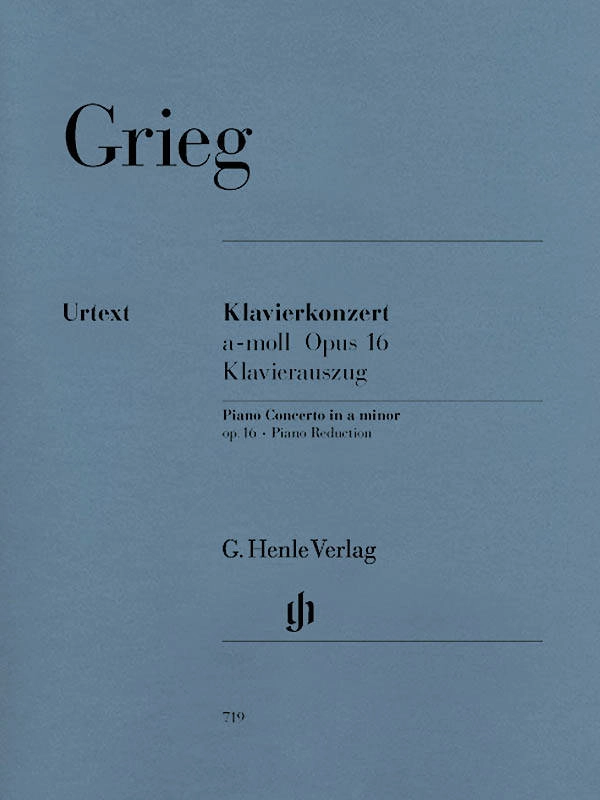 Piano Concerto a minor op. 16 - Grieg /Steen-Nokleberg /Heinemann - Piano/Piano Reduction (2 Pianos, 4 Hands) - Book